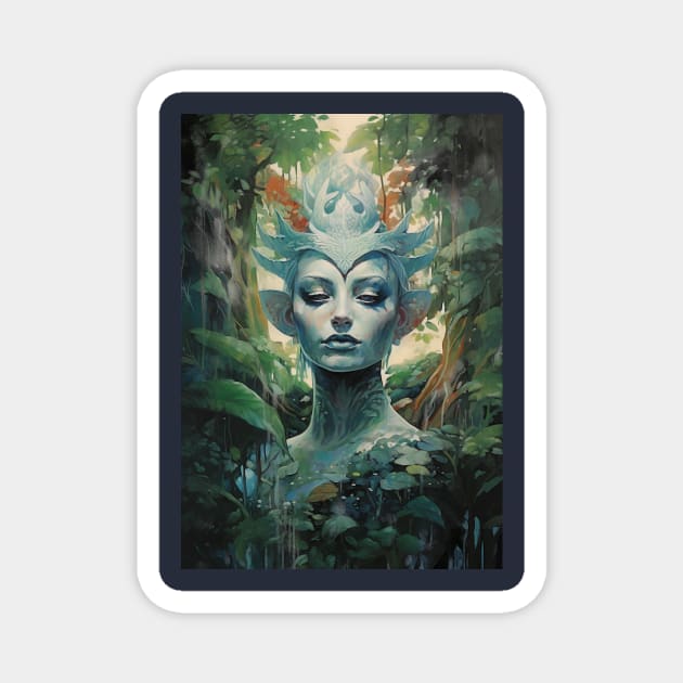 Dryad Magnet by SteamboatJoe