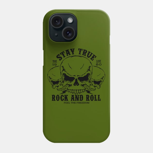 Rock and Roll Phone Case by Urshrt