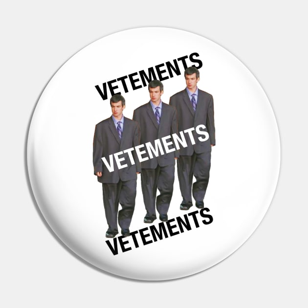 Nathan Fielder Vetements Pin by RichRags