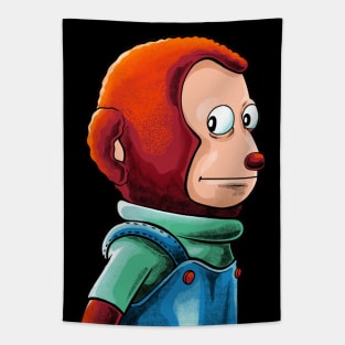 awkward monkey puppet meme Tapestry