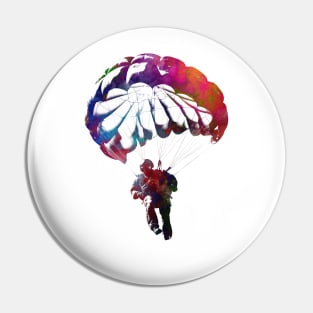 Paratrooper sport art #paratrooper Pin