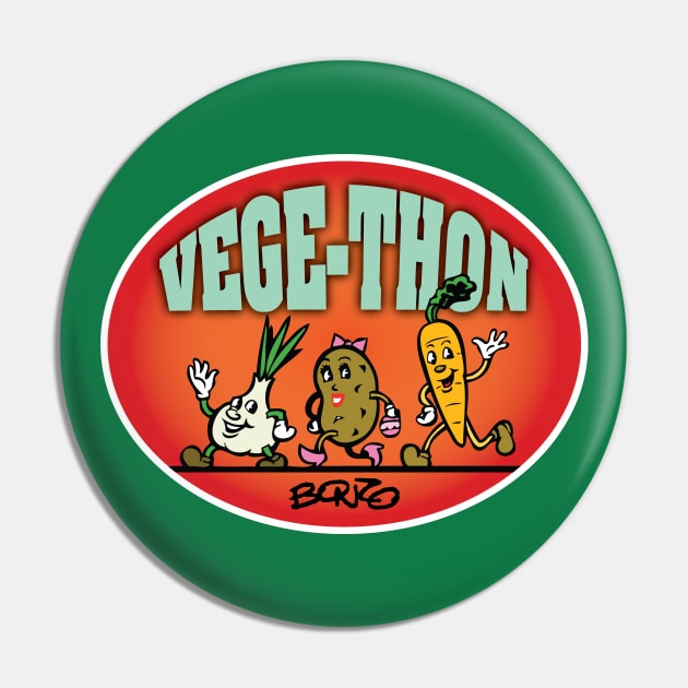 Vege-Thon-1 Pin by BonzoTee