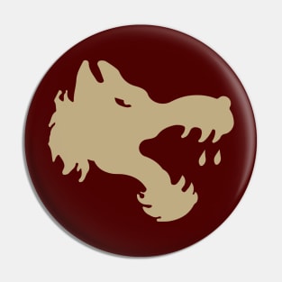 The gray Wolf Pin