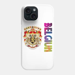 Belgium Coat of Arms Design Phone Case