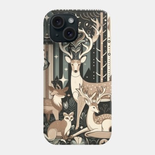 Winter Forest Family Phone Case