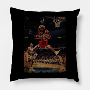 Dunk Dennis Rodman Vintage Pillow