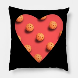 I Love Pickleball Pillow