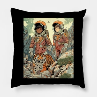 Calvin and Hobbes Artistic Antics Pillow