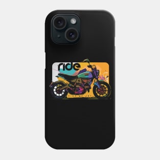 Ride Scrambler Icon cyber Phone Case