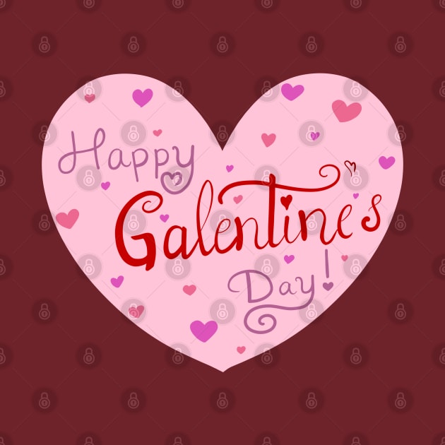 Galentine’s Day Heart by Lady Lilac