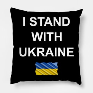 I Stand with Ukraine Pillow