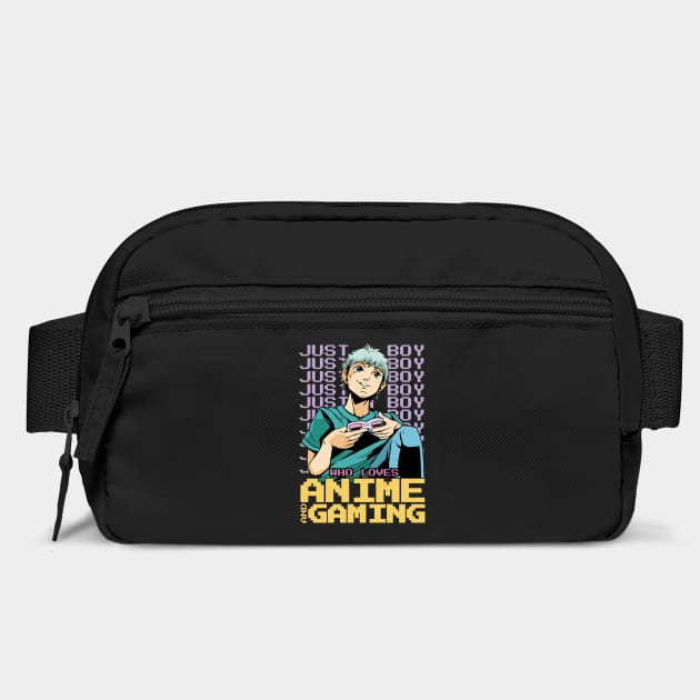 Just a Boy Who Loves Anime & Gaming Japanese Otaku by creative