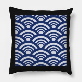 japanese inspired pattern Pillow