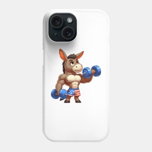 Cute Muscular Donkey Phone Case