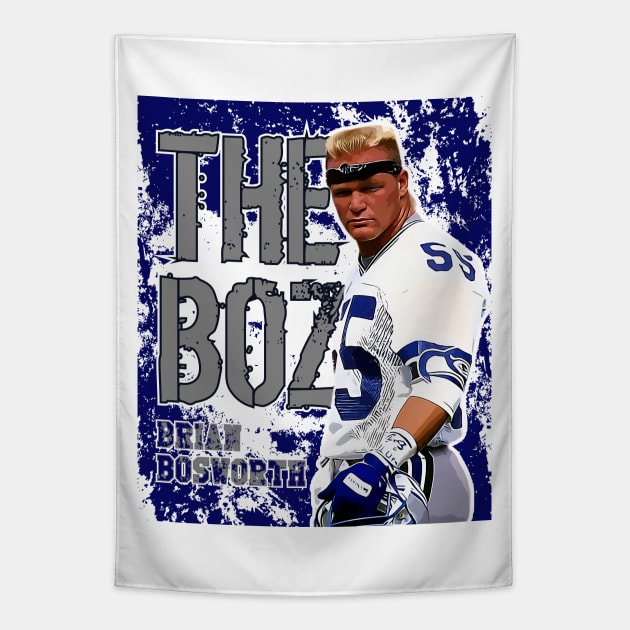 Brian bosworth Tapestry by Aloenalone