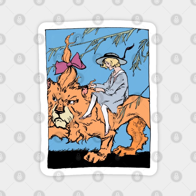 Dorothy and the Cowardly Lion Magnet by MandyE