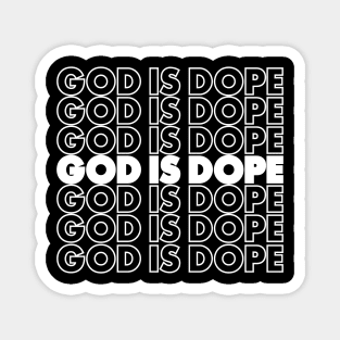 GOD IS DOP , Christian Jesus Faith Believer Magnet