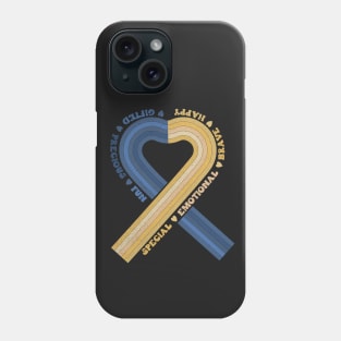 Down Syndrome Awareness Ribbon Phone Case