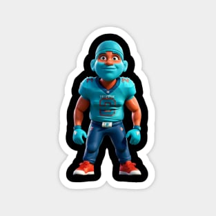 Miami Dolphin Characters Magnet