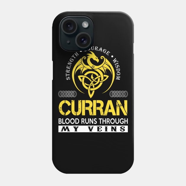 CURRAN Phone Case by isaiaserwin