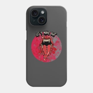 Let's Make Out Graphic Phone Case