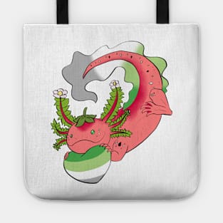 Aro Strawberry Axolotl Tote