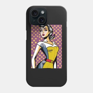 Pop Art Pin-up 4 Phone Case