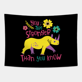 You Are Stronger Than You Think Tapestry