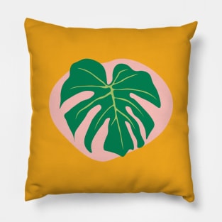 Monstera Deliciosa Leaf | Gifts for plant lovers Pillow