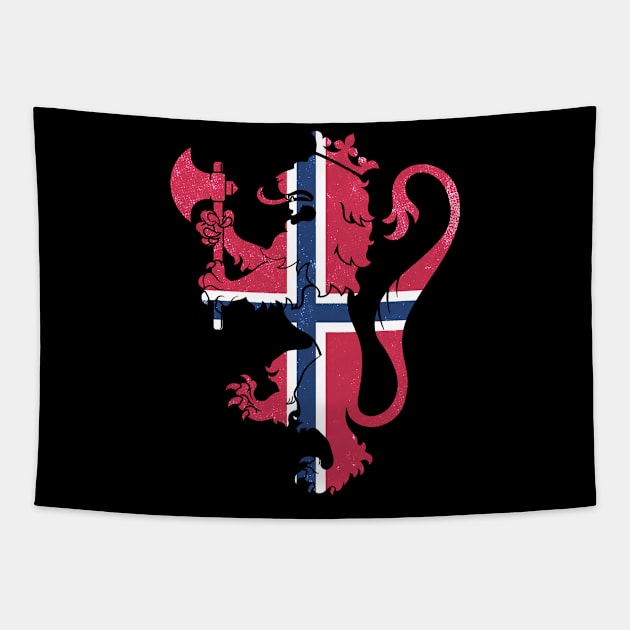 Norway Coat Of Arms Tapestry by Mila46