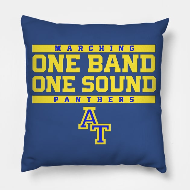 Atlanta A&T One Band One Sound Pillow by PopCultureShirts