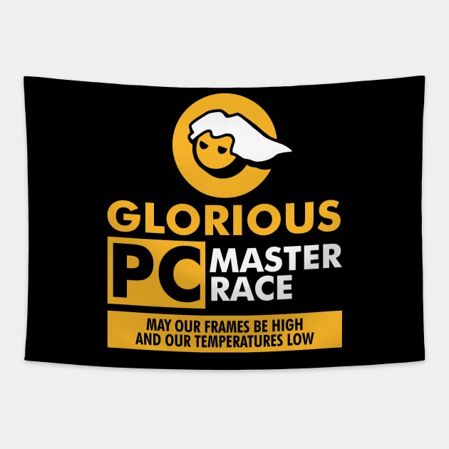 Glorious PC Gaming Master Race Tapestry by hnmarart