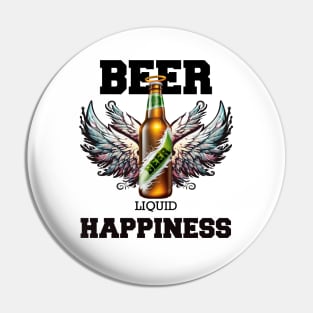 Beer Liquid Happiness Version 1 Pin