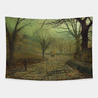 Stapleton Park, Near Pontefract by John Atkinson Grimshaw Tapestry