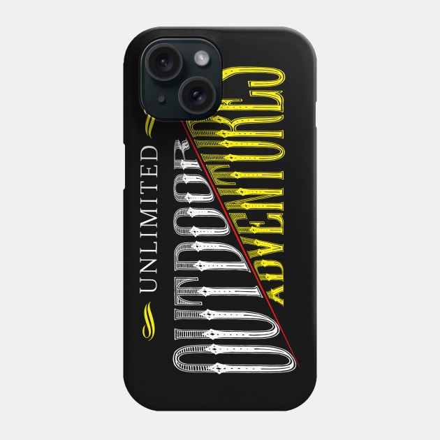 Unlimited Outdoors Phone Case by TomCage