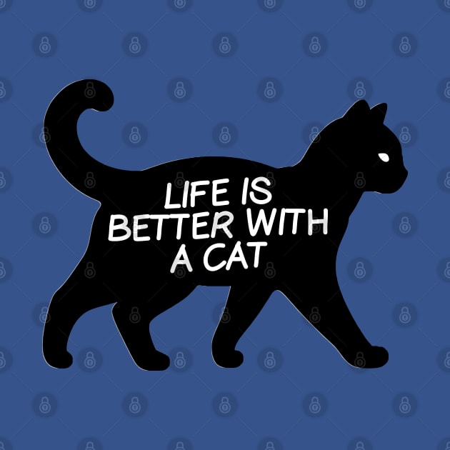 Life is better with a cat by sinluz