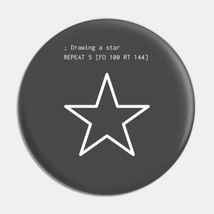 Logo Star Pin