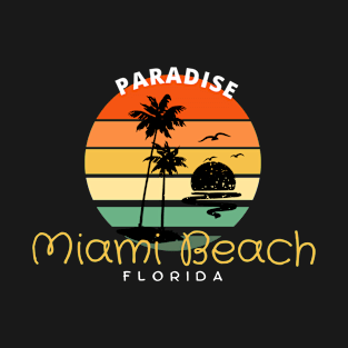 Paradise & Miami beach T-Shirt