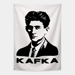 Franz Kafka Stencil Portrait Tapestry