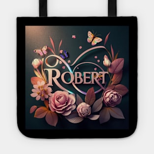 Robert name art Tote