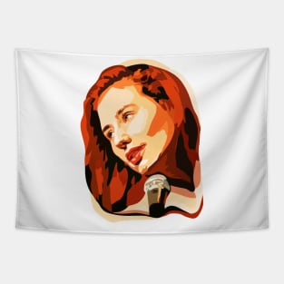 Tori Amos Red Tapestry