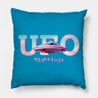 UFO sightings Pillow