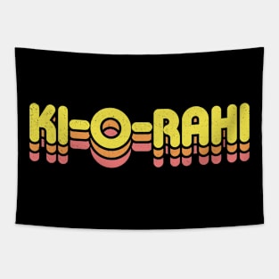 Retro Ki-O-Rahi Tapestry