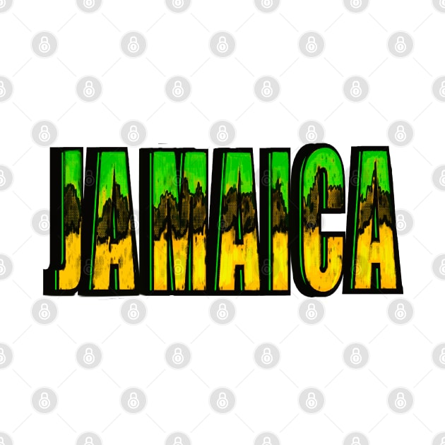 Vintage Retro Reggae Jamaica Jamaican by Artonmytee