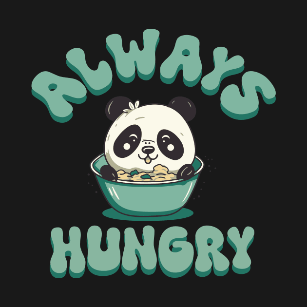 Always Hungry Panda by CEYLONEX