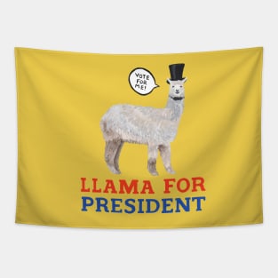 Llama for President Tapestry