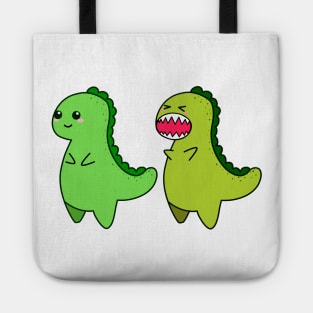 kawaii cute t-rex tyrannosaurus rex Tote