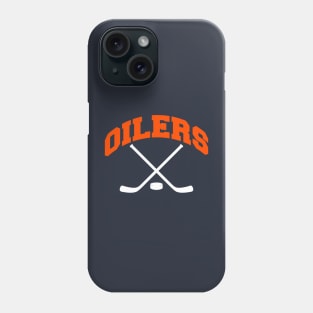 Oilers Hockey Small Logo Phone Case