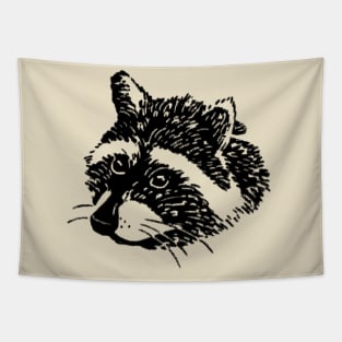 Raccoon Tapestry