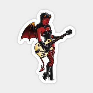 Guitar Demon Magnet